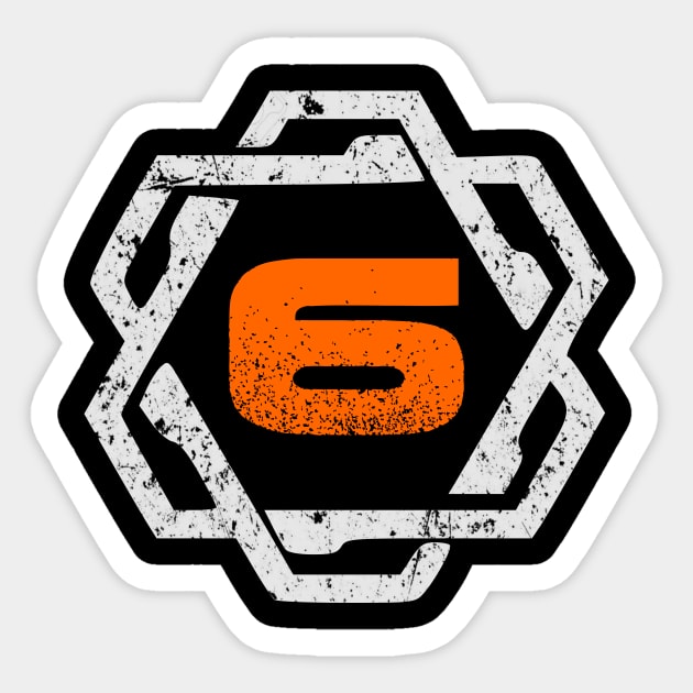 Sigma 6 Sticker by Jenex